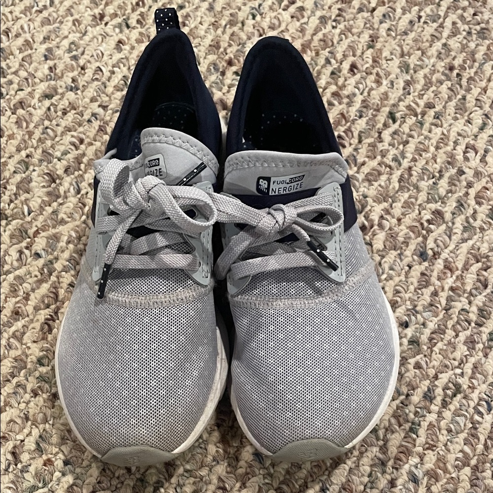 New Balance Gray and Black FuelCore Sneakers